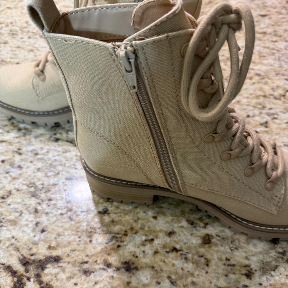 NWOT Universal Thread Parker Combat Lace Up Ankle Boots Hiking Boots 9.5 9 1/2 - Picture 7 of 11